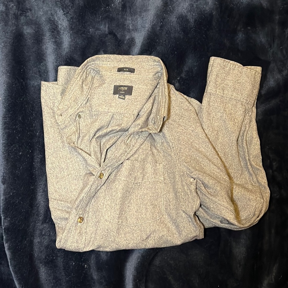 Grey jaspe long sleeve
